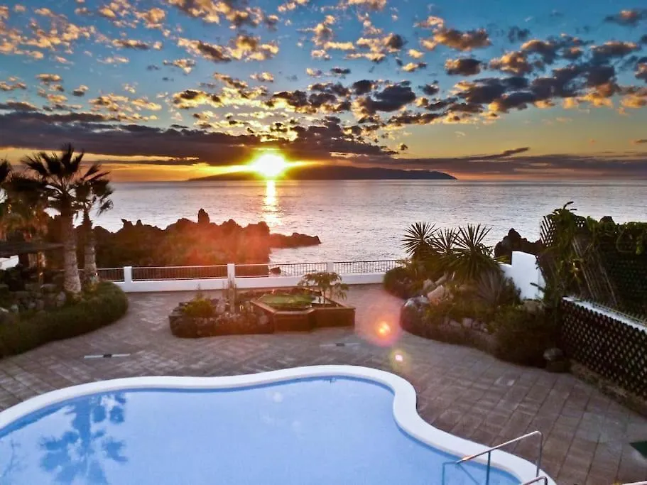 Luxury Oceanfront Apt In Villa - Next To Beach Puerto de Santiago  Lejlighed Puerto de Santiago (Tenerife)