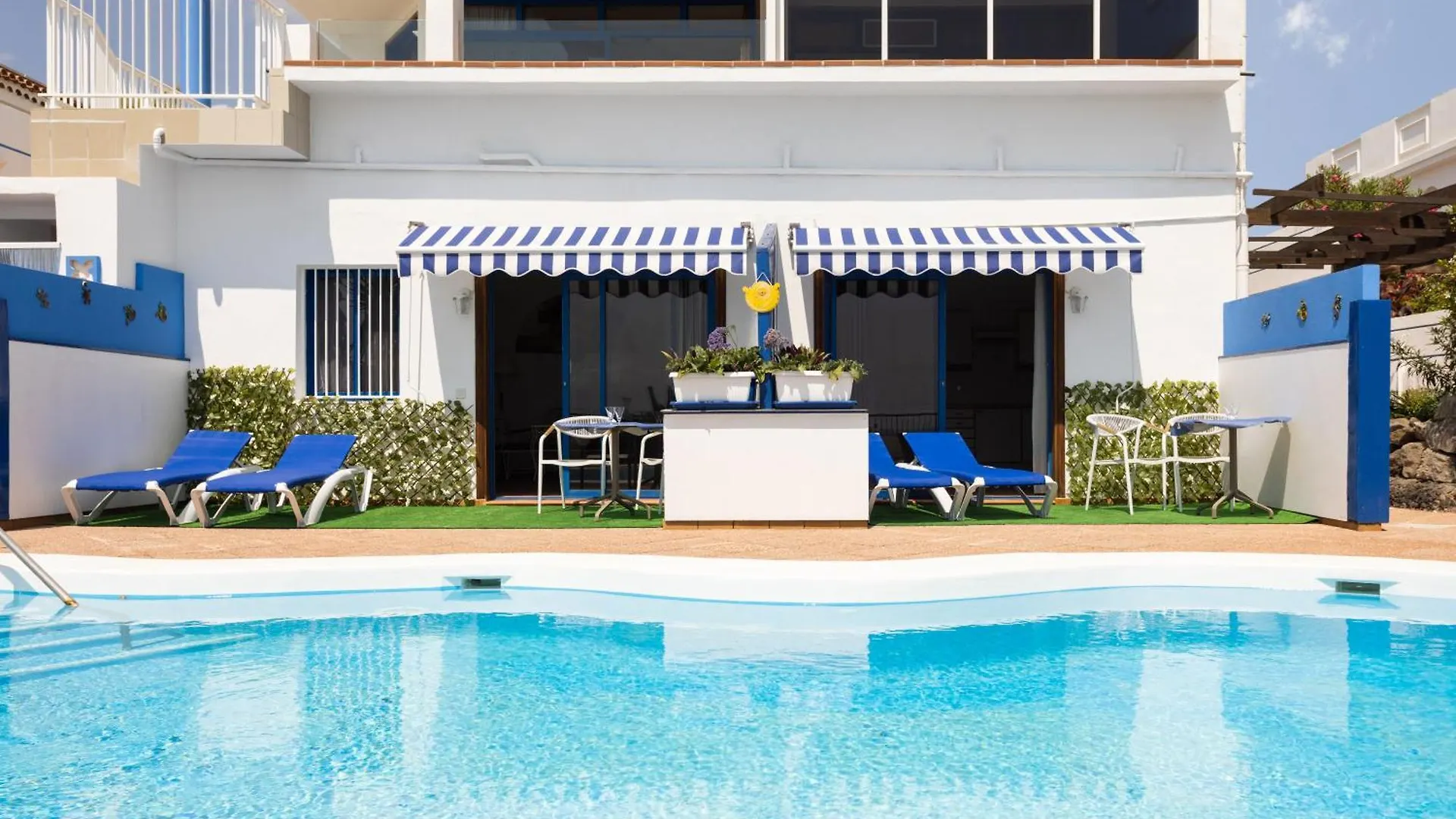Lejlighed Luxury Oceanfront Apt In Villa - Next To Beach Puerto de Santiago